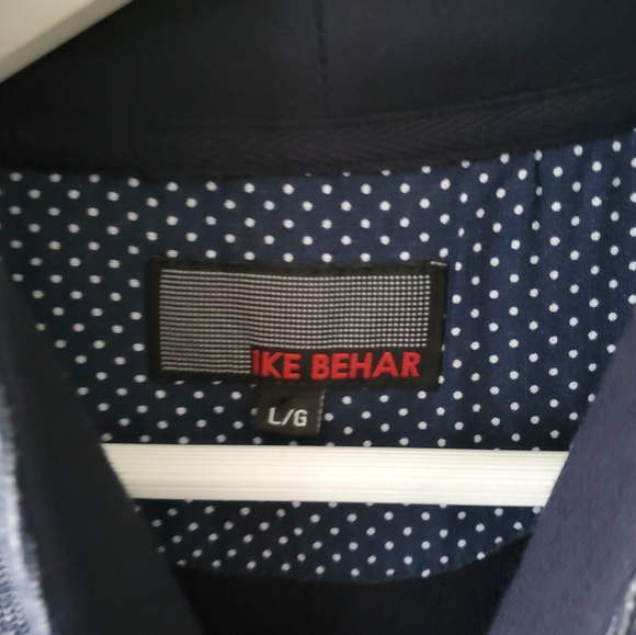 Ike Behar L Old Money Ivy League Academia Cabincore Shawl Collared Cardigan - Picture 3 of 13